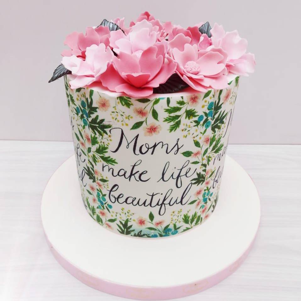 moms make life beautiful mothers day cakes and cookies COVER ...