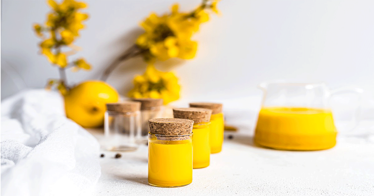 Honey Ginger Shots (Antiviral & Boosts Immunity)