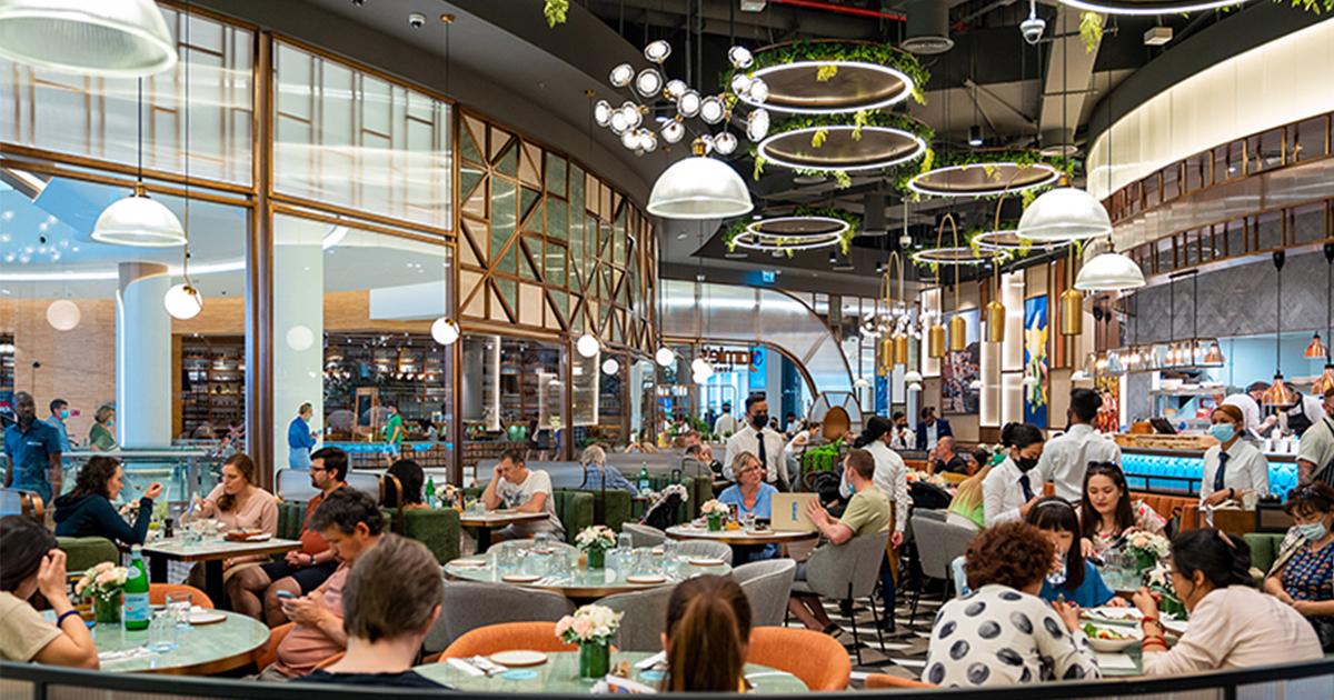 Jamie's Italian Dubai mall 2