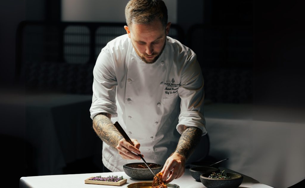 Exclusive interview with chef Marcel Finsterer