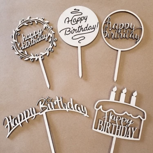 Custom made cake toppers