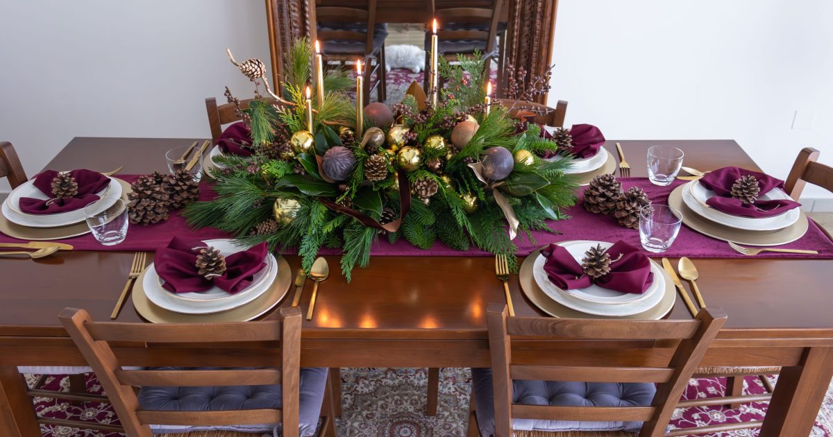 Festive Table setting