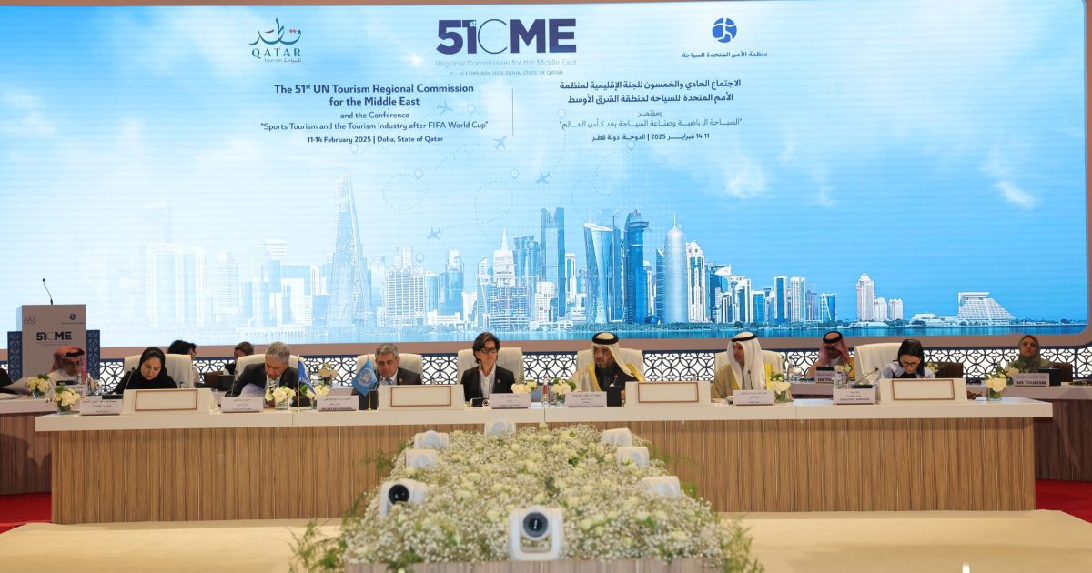 51st UN Tourism Regional Commission for the Middle East Concludes in Doha